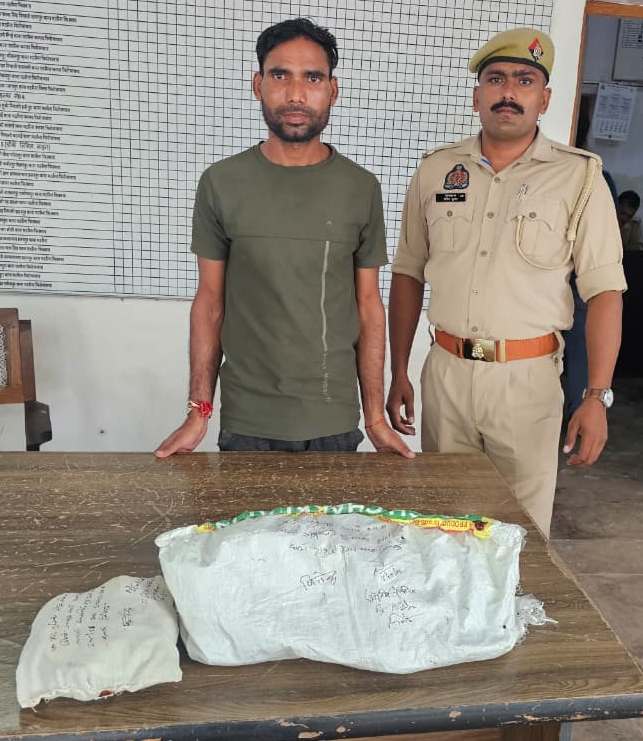 चोरी के माल सहित आरोपी गिरफ्तार, चार पंखा किट और तांबे की कॉयल बरामद
