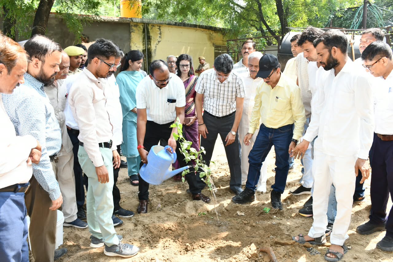 कलेक्ट्रेट परिसर में धन्वन्तरि वाटिका का शुभारंभआयुर्वेद दिवस और सेवा संकल्प अभियान के तहत डीएम की पहल