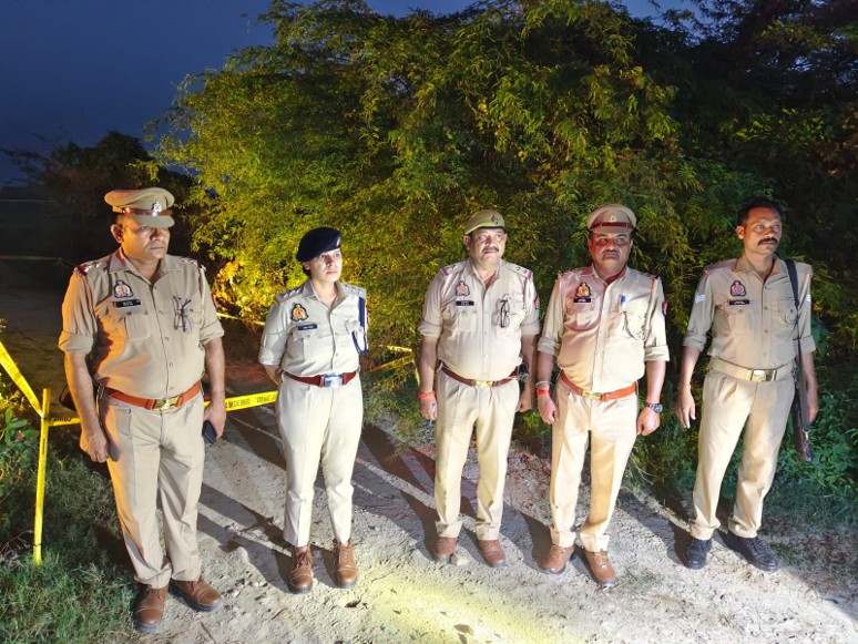 अरांव में पुलिस मुठभेड़ में लूटकांड का वांछित आरोपी गिरफ्तार, पैर में लगी गोली