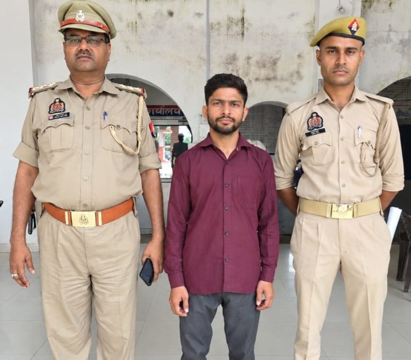 जसराना पुलिस ने पॉक्सो एक्ट के मामले में आरोपी को किया गिरफ्तार