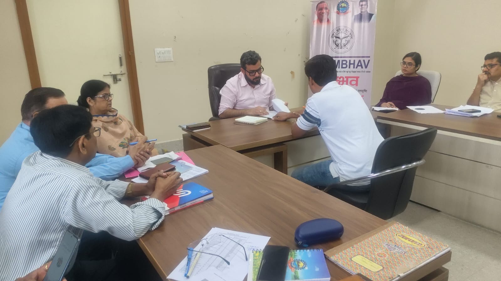संभव जनसुनवाई में 16 शिकायतें प्राप्त, दो का मौके पर निस्तारण