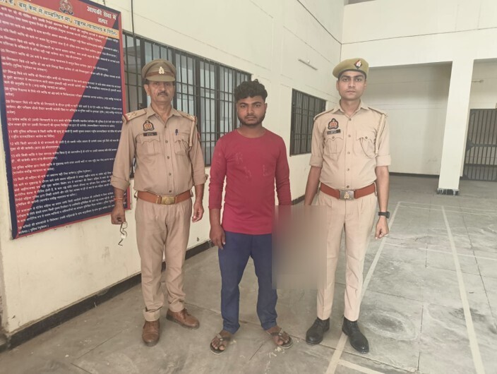 पोक्सो एक्ट में वांछित आरोपी गिरफ्तार, अरांव पुलिस ने की कार्रवाई